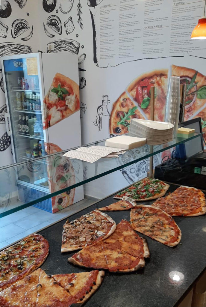 bancone pizza, pizzeria a taglio grassina